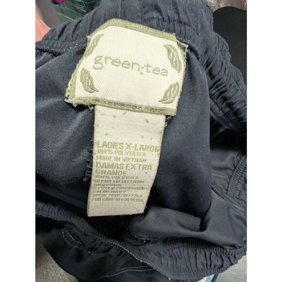 Green Tea Navy Blue Full-zip Hooded Windbreaker and Jogger Set Women's Size XL - Picture 8 of 11